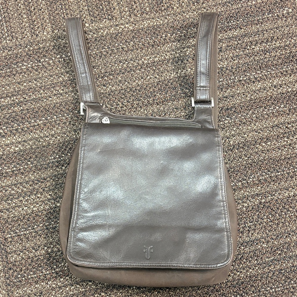 Frye brown  Leather backpack